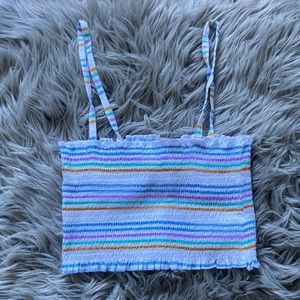 🌈 Rainbow cropped tank